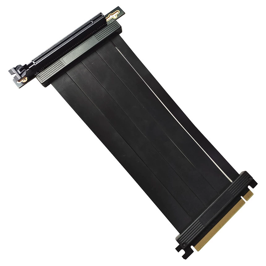 90 градусов pcie4.0x16 Новый Удлинительный кабель видеокарты 4,0 патч-корд поддерживает все устройства PCIE и видеокарты