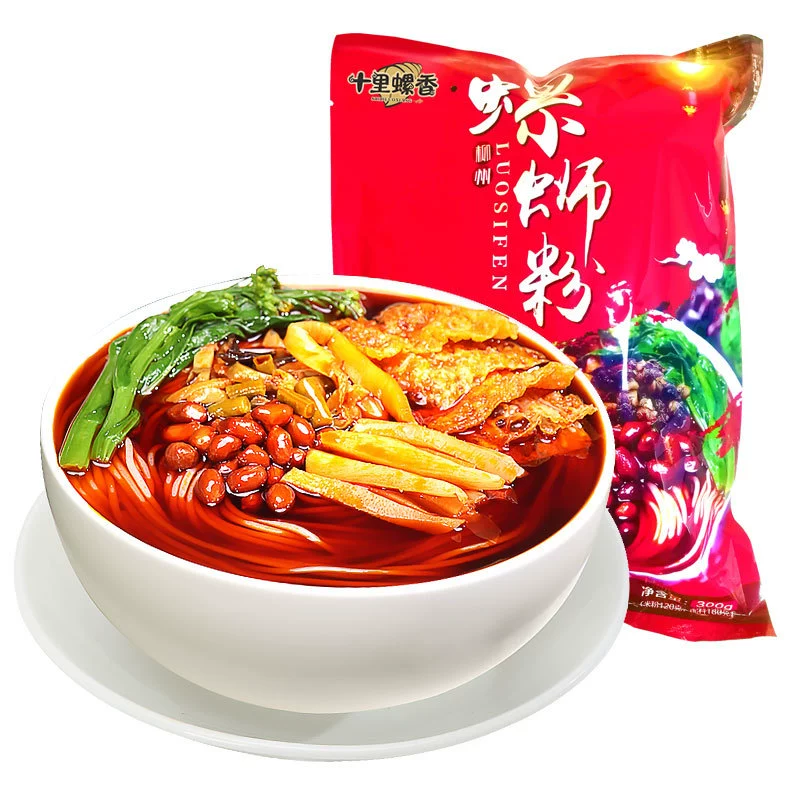 Шили Ло Сян Лючжоу улитка порошок мешок винт порошок 300 г удобный мгновенный кислый и пряный Улитка Лев порошок оптом