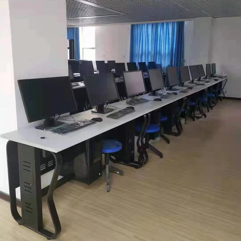 Computer Desk Flip Computer Desk School Multimedia Monitoring Room Podium Computer Hidden Learning Flip Table