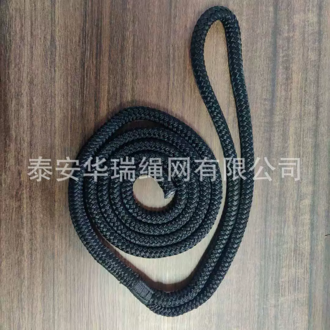 Оптовая продажа трансграничных морских нейлоновых якорных тросов, двойного плетения, полиэстеровых тросов для лодок, тканых внедорожных кабелей, прочных морских тросов