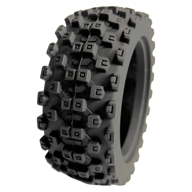 Neumático de carreras plano para coche modelo 1/10, adecuado para neumáticos de carreras callejeras ARRMA HSP TRAXXAS.