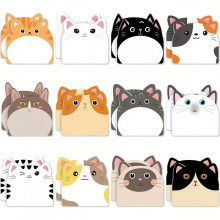 Q 94390 Cat Print Sticky Notes ��ͨèè�������羳��ó��