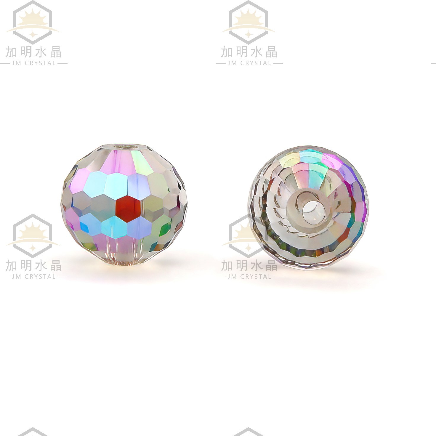 4/6/8/10mm K9高級品 96面カットディスコボールクリスタルガラスビーズ半製品アクセサリー部品