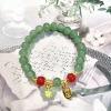 S272 dongling jade green butterfly bracelet