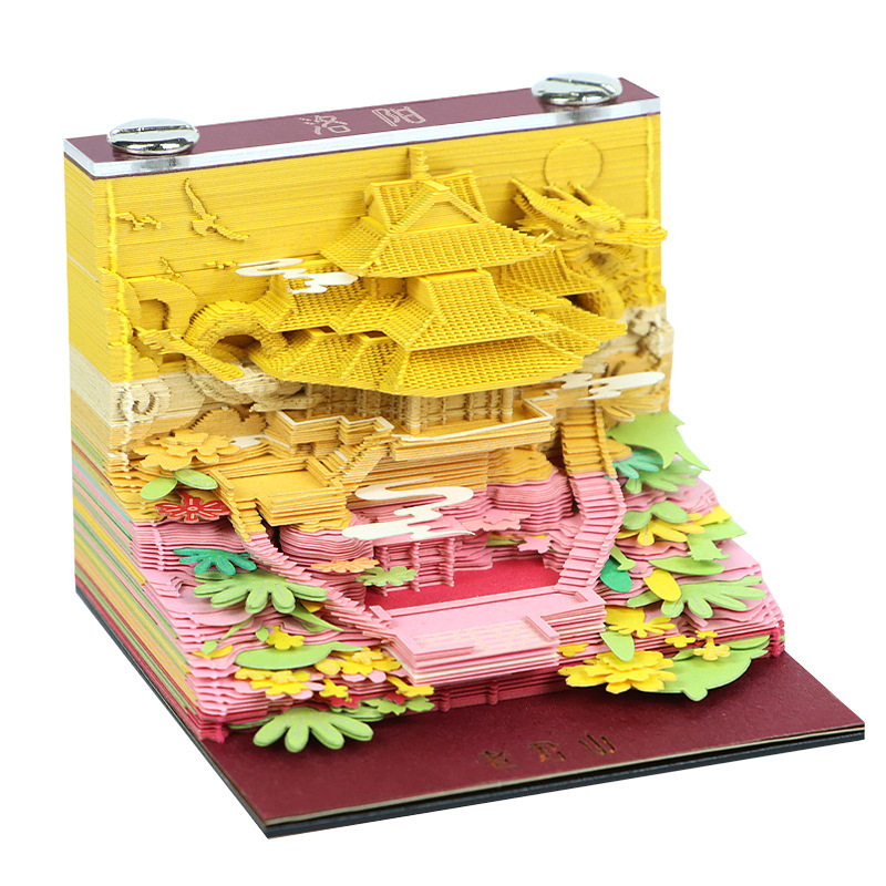 洛阳周边景区地标系列3d立体便签纸mini版时尚潮流礼品三维礼物|undefined