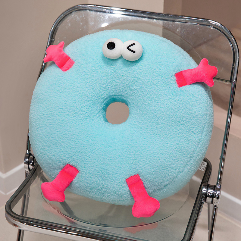 Cojín de dopamina, cojín de asiento cuadrado de ojos grandes, cojín de asiento de oficina, cojín de cojín redondo, cojín de cojín de cojín