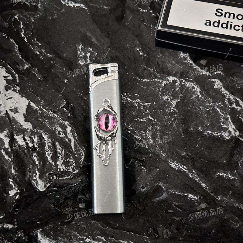 原创手作打火机防风高级感送男女生礼物金属蝴蝶高颜值网红送男友|undefined