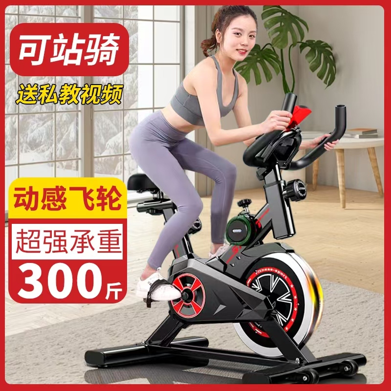 动感单车家用款小型超静音运动健身自行车室内减肥器材健身房专用|undefined