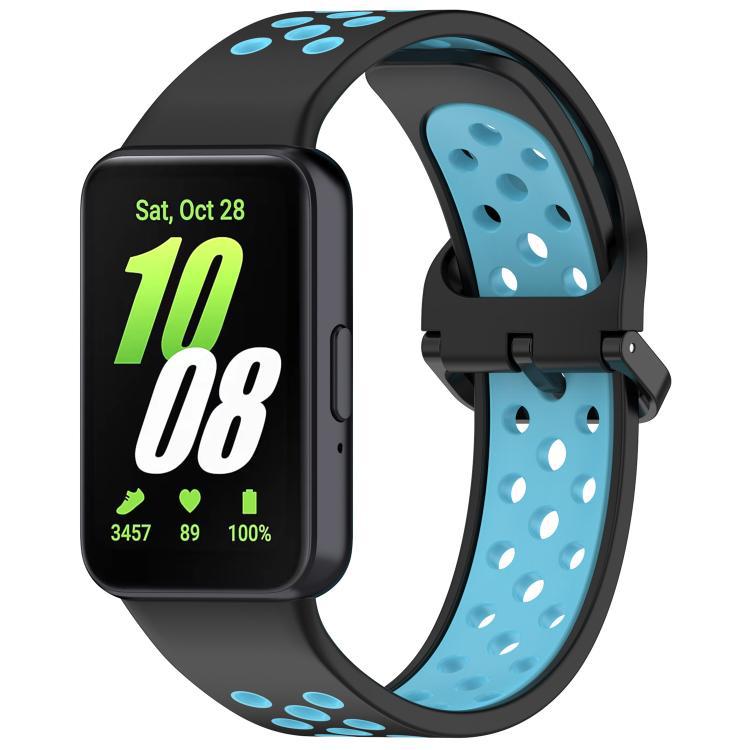 xDfind Bicolor Silicone Breathable Band para Samsung Galaxy Fit 3