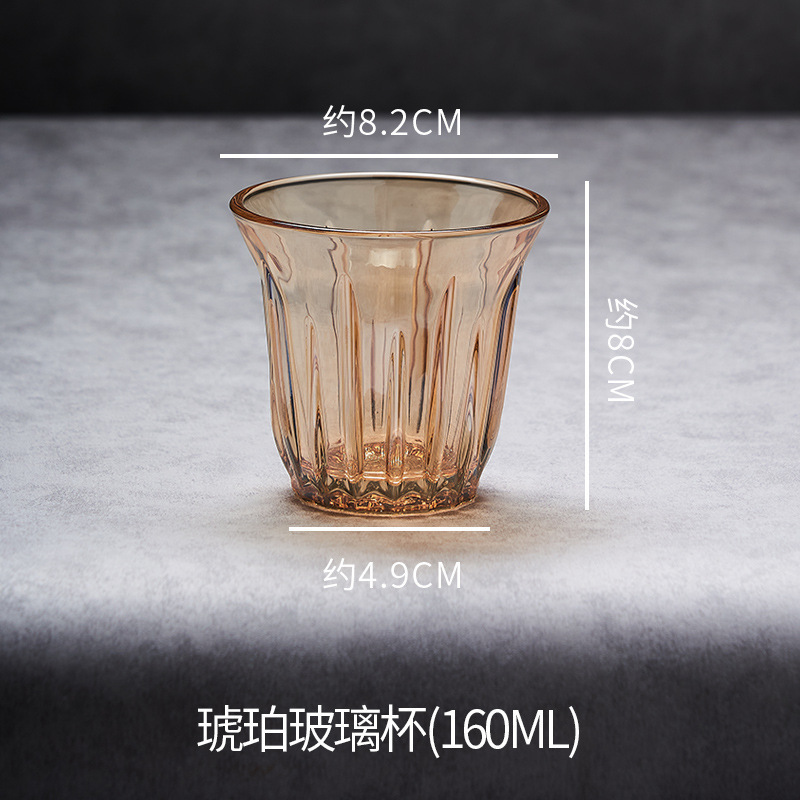 Taza de café pintada vidrio templado pintado a mano bombarderos americanos coloridos retrógrados transparentes sucios Latte Australia