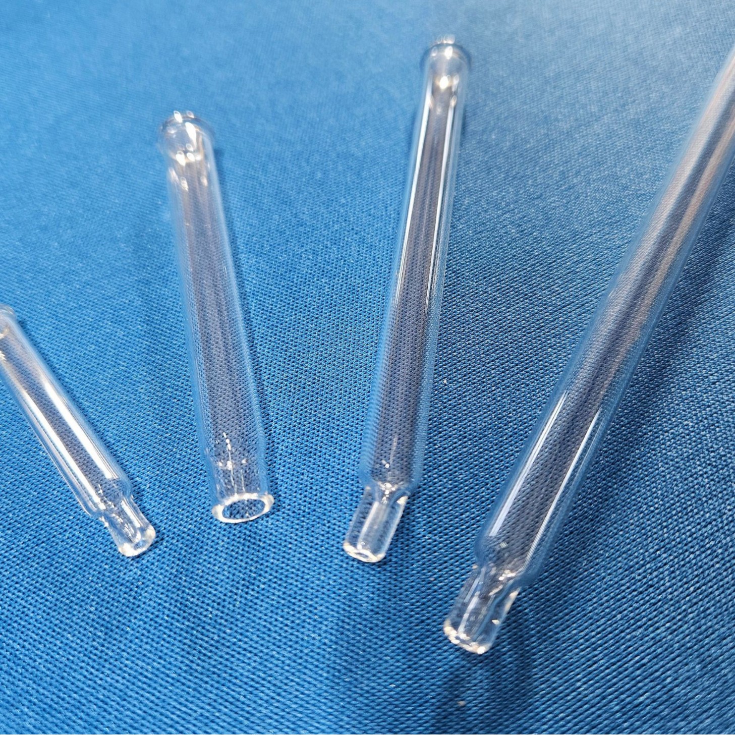 移液器弯头锥形玻璃滴管分装化妆品实验室透明医用试管厂带刻度