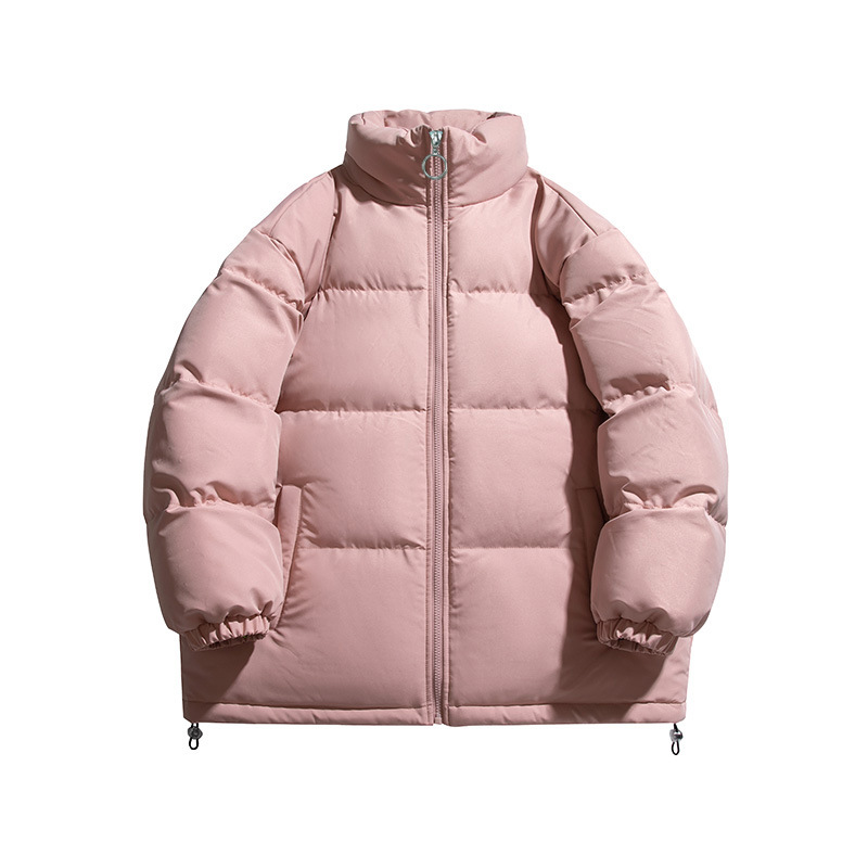 Men's Clothing Winter stand collar cotton coat handsome loose thick warm cotton coat loose casual cotton coat_voghion.com