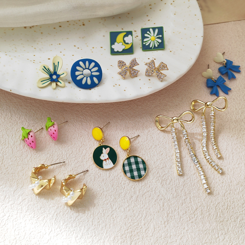 Korean earrings