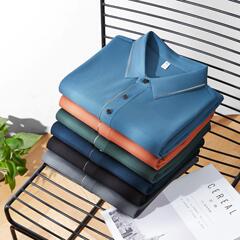 ワッフル 3502 ラペル半袖ポロシャツ作業服企業文化シャツプリントロゴ男性と女性の同じスタイルの刺繍