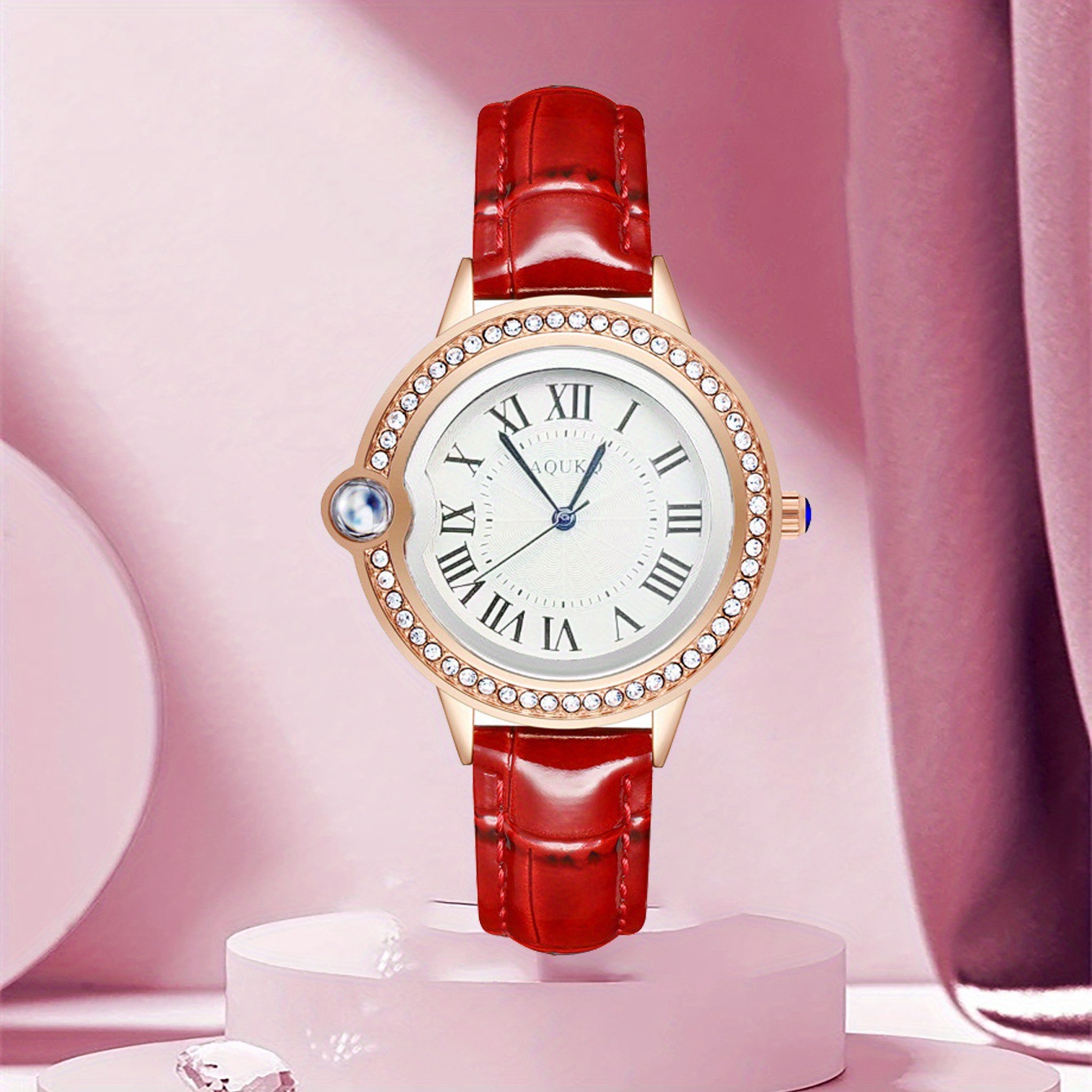 Nuova cintura alla moda elegante I LOVE YOU orologio multi-lingua_voghion.com