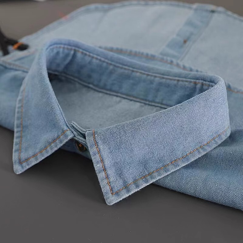 New Pointed Collar Denim Fake Collar for Women, Versatile Fake Collar for Autumn and Winter, Fake Shirt Collar, Shirt Collar, Fake Collar, Decorative Collar