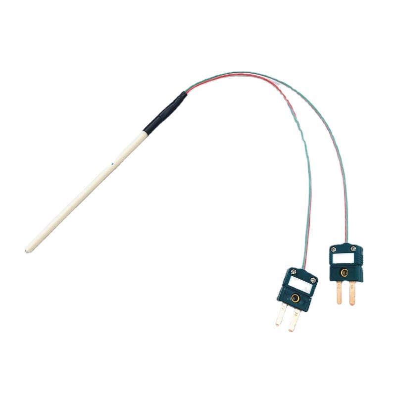 Двойная термопара провода R-типа S-типа B типа K-типа высокотемпературного зонда датчика температуры термопары двойная бронированная