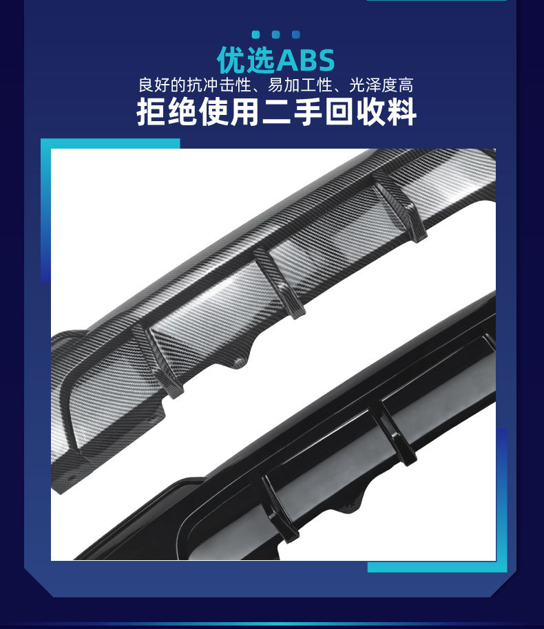 Suitable for Bmw 5 Series F10 F11 m Sport 2011-2017 Mp Rear Lip Spoiler Modification Parts
