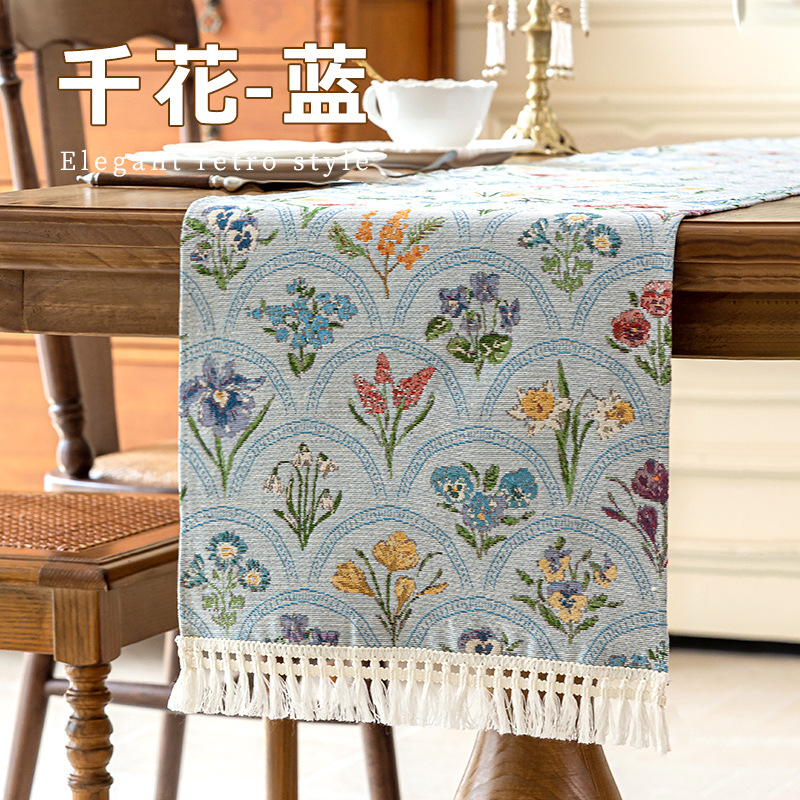 Thousand flowers-blue