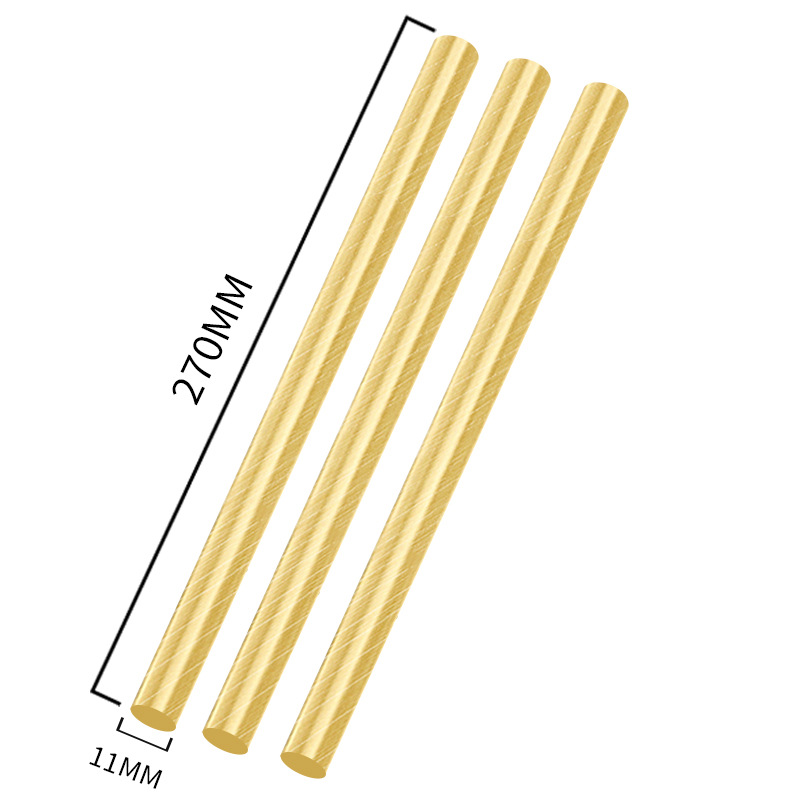 Barras de pegamento termofusible adhesión alta transparente 7 mm y 11 mm uso doméstico