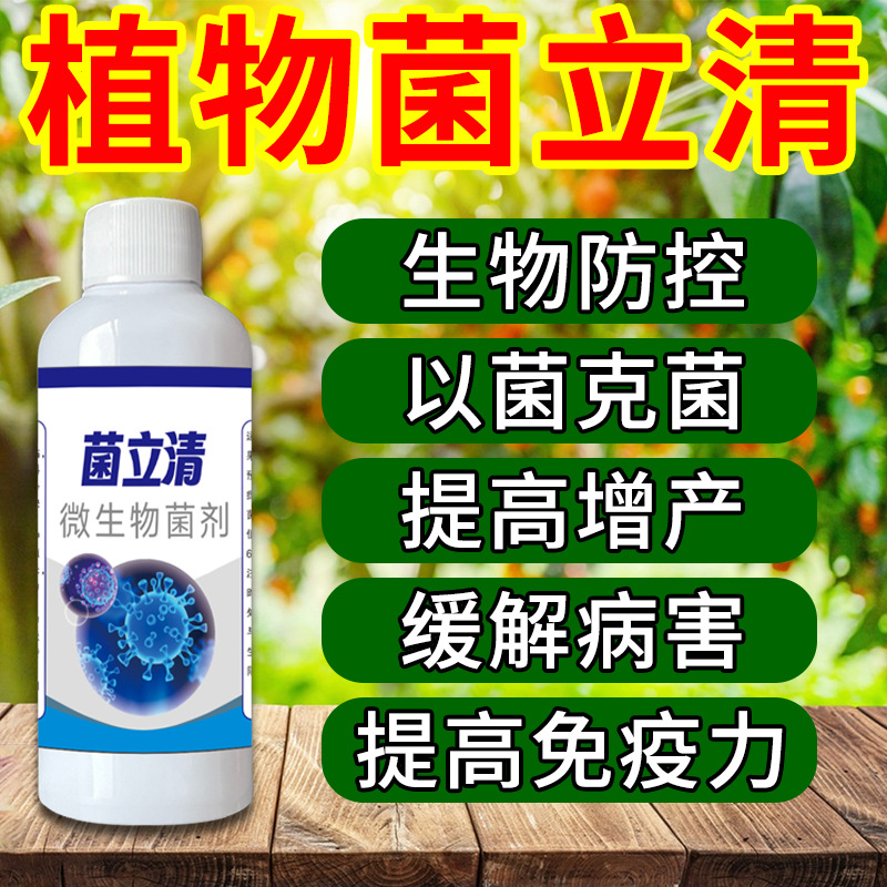 通用型菌立清早晚疫霜霉病白粉稻瘟病锈病真菌细菌病毒万能杀菌剂