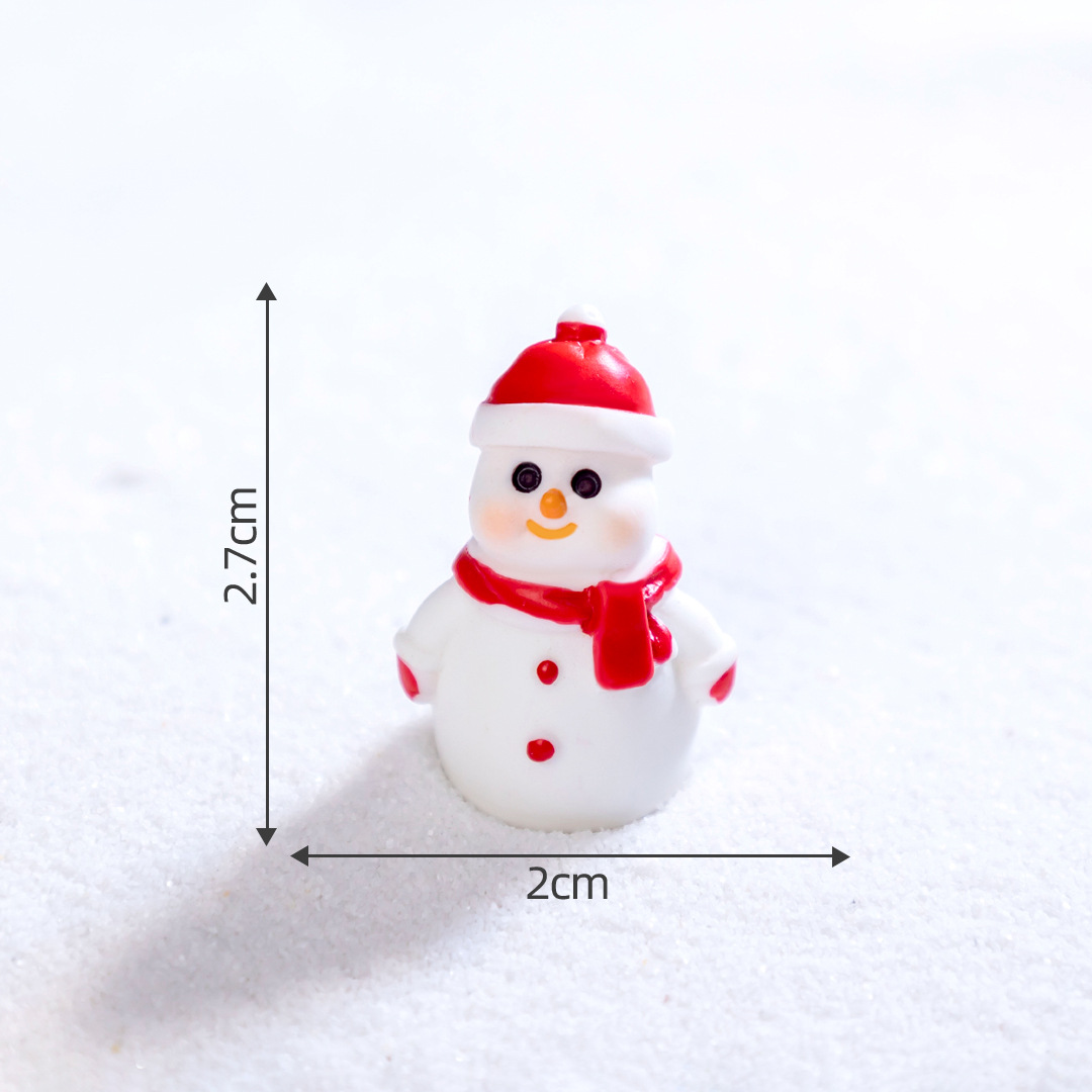 国境を越えたソースの微景観創意姜パイ人雪だるま雪屋クリスマス造景DIY装飾品アクセサリー小物
