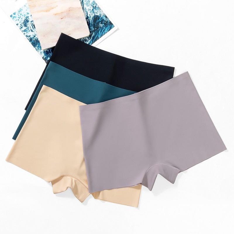 Women's Soft Comfortable Breathable Boxer Shorts平角裤|undefined