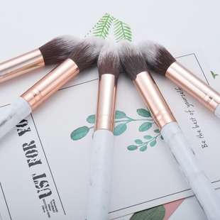 In stock single blush brush loose brush high-gloss brush marbling makeup brush dust brush