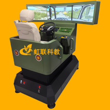 HL-T135动感三轴单座汽车驾驶模拟器实训设备教学装置