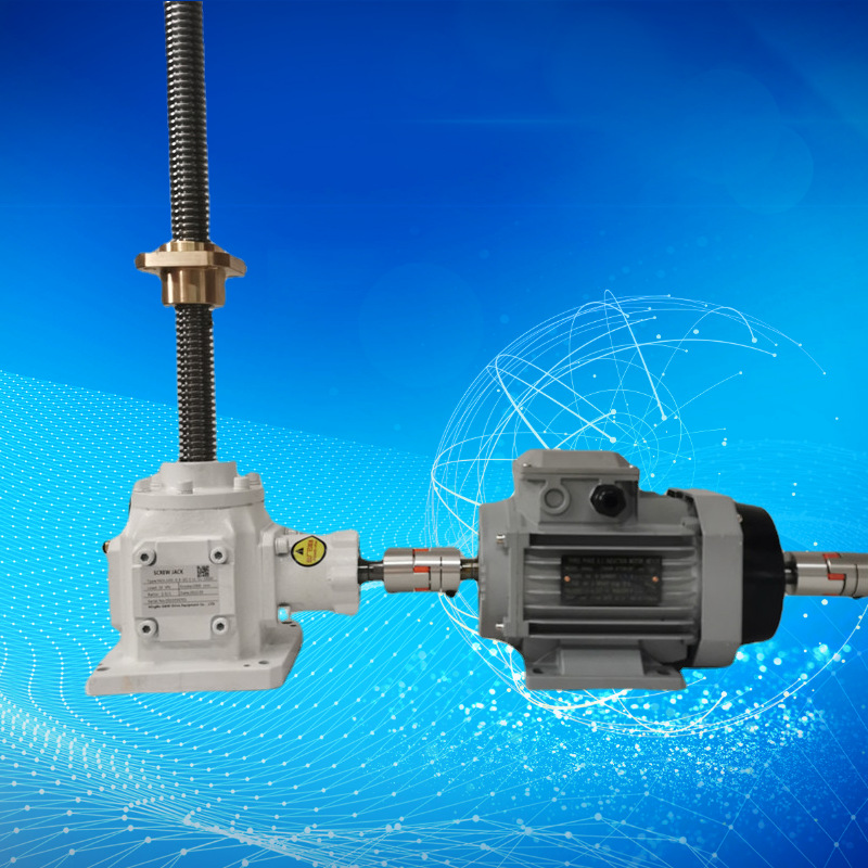 格瓦伞齿轮梯形丝杆螺旋升降机 螺母上下运动 电动高速丝杆升降机