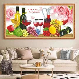 布艺绣品;十字绣;钻石画、皮画