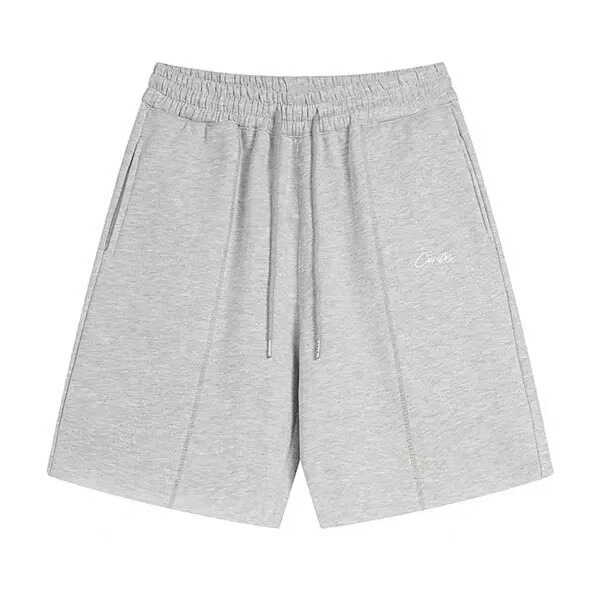 High-Quality Corteiz American-Style Alcatraz Embroidered Hip-Hop Street Dance Loose-Fitting Casual Shorts for Men and Women