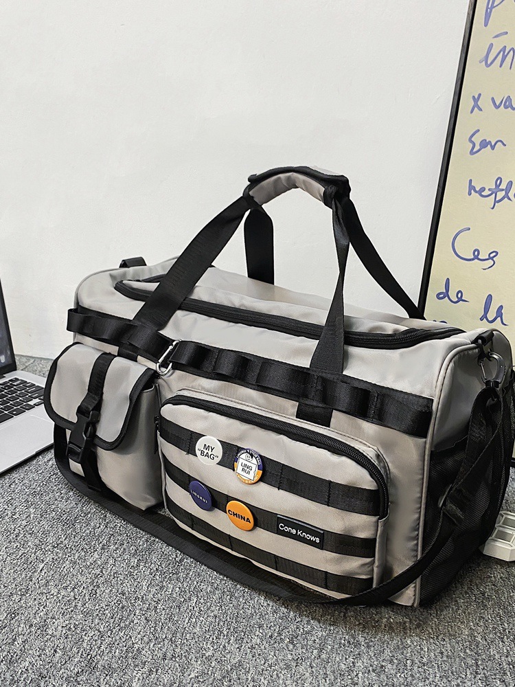 Bolsa de viaje bolsa de fitness de gran capacidad bolsa de entrenamiento deportivo para mujer mochila portátil multifuncional bolsa de almacenamiento de equipaje de corta distancia