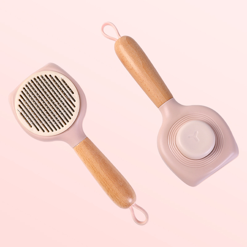 Pet hair Cleaner One-Click depilación Dog hair Cleaner mascota depilación gato cara aguja peine flotante depilación masaje peine