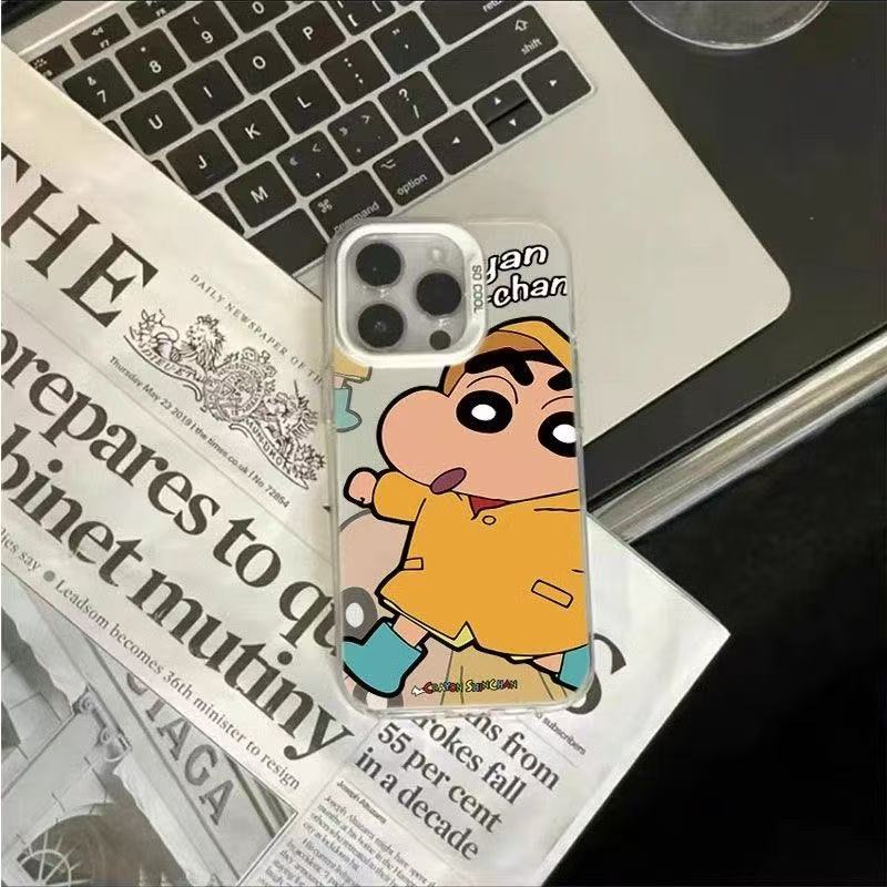 Cute Xiaoxin Adecuado para Apple 16Promax Funda para teléfono móvil Carcasa de gas personalizada iPhone15/14/13 Europa y América 12