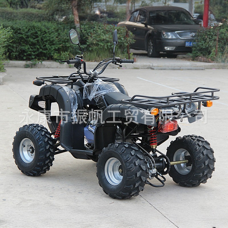 Nueva motocicleta de playa GY6 Big Bull ATV automática de cambio continuo montaña SUV de cuatro ruedas de arena