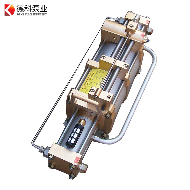 空气增压泵不锈钢材质密闭性实验流量输出大耐高压检测机氧气增压