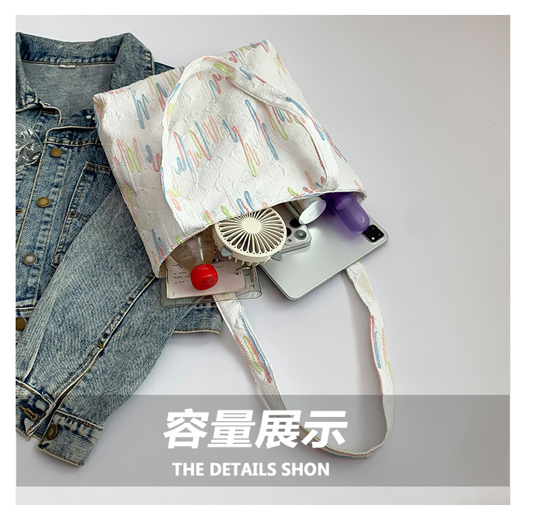 Casual and simple commuter underarm bag, large-capacity tote bag, new autumn 2024 fashion and niche single-shoulder crossbody bag undefined
