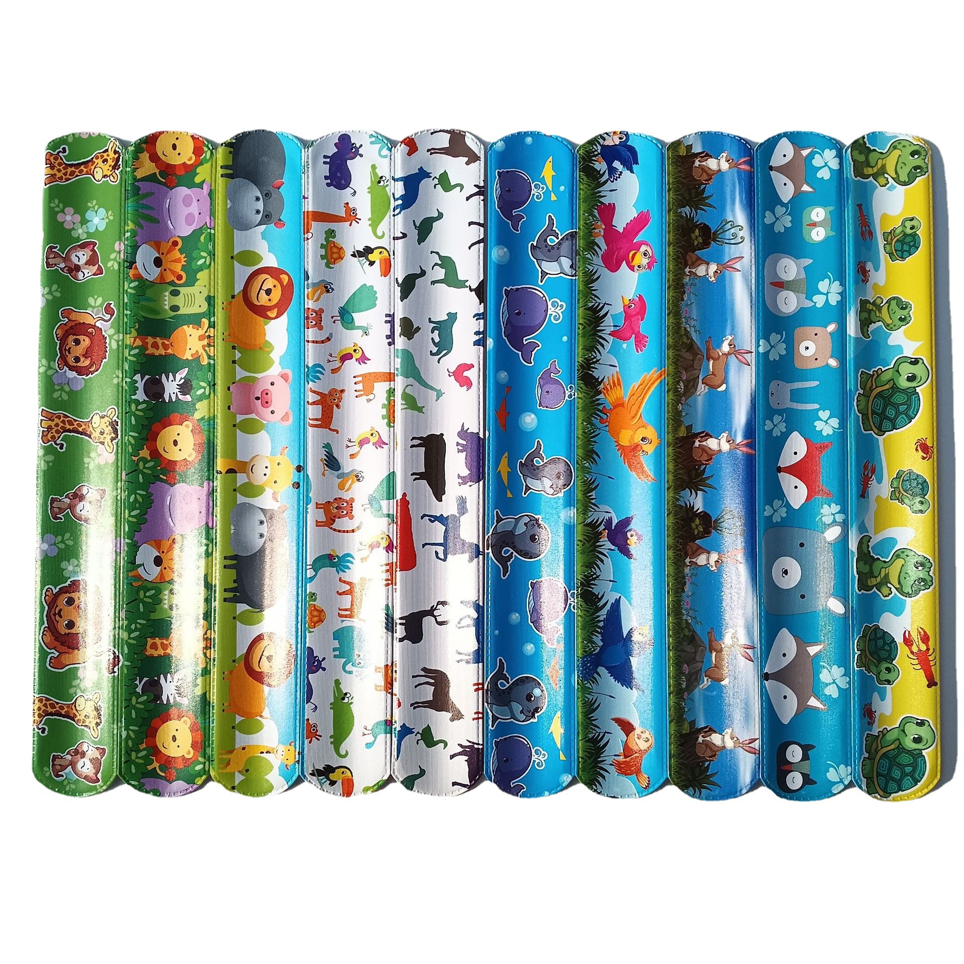 Animal 10 estilo Snap anillo pulsera animal tema Fiesta Snap anillo pulsera