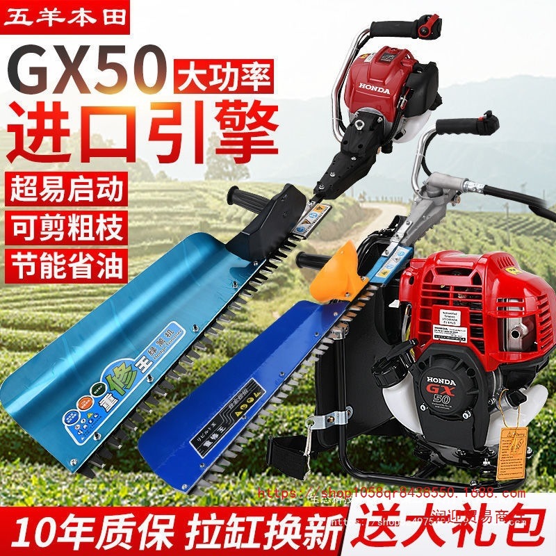 五羊本田绿篱机汽油茶叶茶树修剪机采茶机粗枝剪绿篱剪重修枝剪