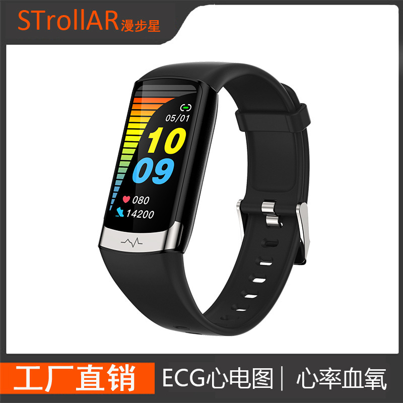 Cross-border new ST35 smart bracelet watch full touch screen multi-sport mode Bluetooth heart rate blood oxygen a generation