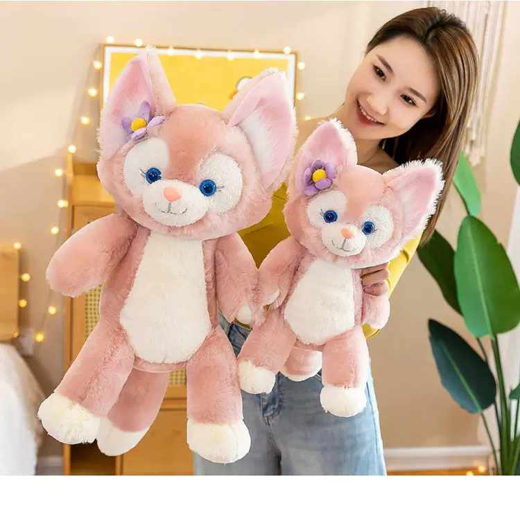 可爱玲娜贝儿同款毛绒玩具公仔呆萌狐狸玩偶儿童生日礼物安抚玩偶