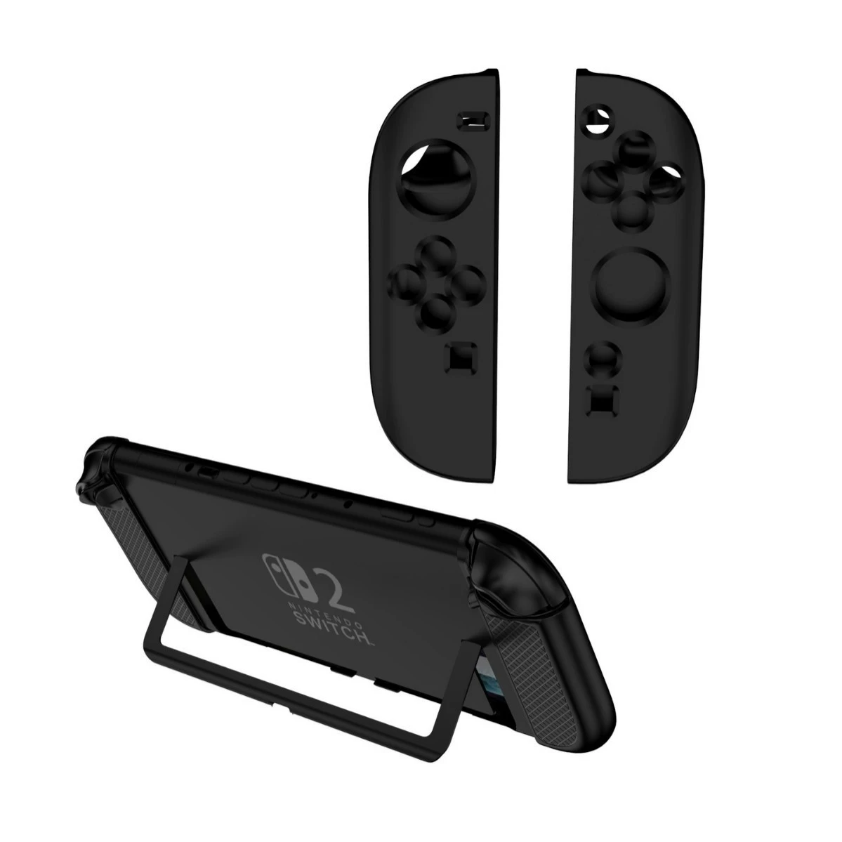 Защитная силиконовая надставка левого и правого рычага Switch2, нескользящая силиконовая оболочка NS2Joycon