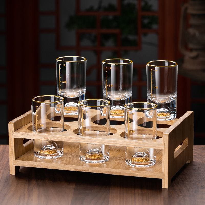 금박 + 0.05kg컵 6개 + 대나무 스탠드 -