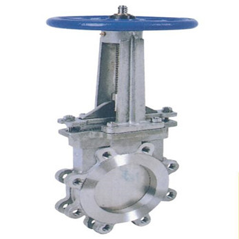 PZ73手动梅花型刀型闸阀 刀型排渣阀梅花刀闸阀