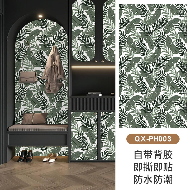 Fresh self-adhesive waterproof sticker, wallpapers