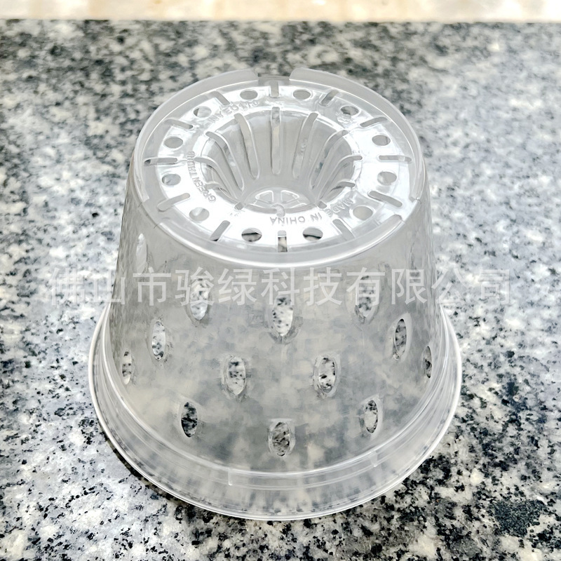 胡蝶蘭専用植木鉢透明プラスチック硬植杯文心蘭石gokコントロール鉢吊り下げ植木鉢クロスボーダー|undefined