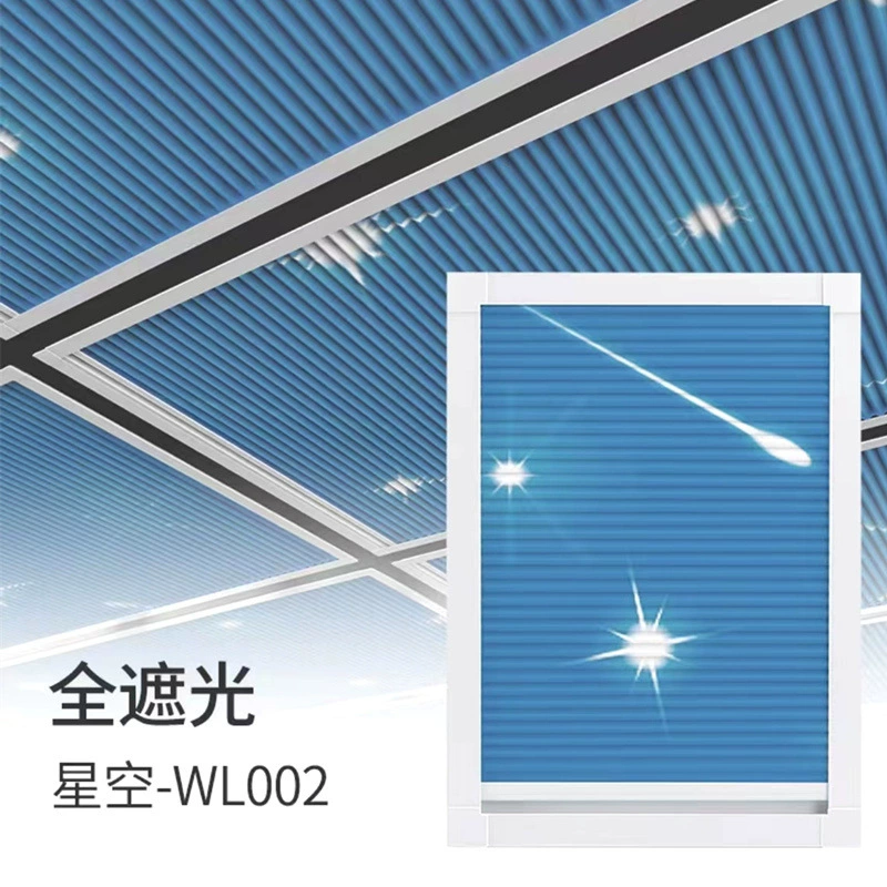 DTP9 Оптовая поставка Sunshine Fang Sun Shazen Delucting Refers Heating Full Automatic Electrical Honeycomb Curtain Balcony Window Covering