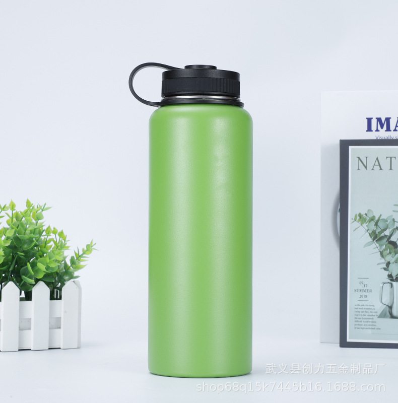 Cross-border Direct Supply Of Large-capacity Space Pot Double-layer 304 Stainless Steel Thermos Cup Outdoor Sports Water Bottle Car Water Cup