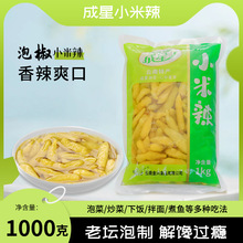 成星泡椒小米辣云南特产泡椒水野山椒剁椒泡凤爪辣椒调料泡菜母水